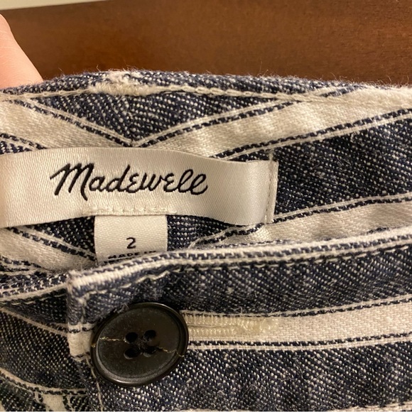 Madewell The Zoe Relaxed Wide Pant Size 2 - Picture 6 of 9